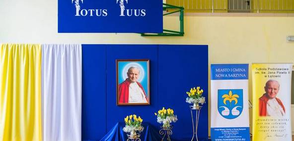 "TOTUS TUUS" uroczyste obchody Dnia Patrona Szkoły - św. Jana Pawła II
